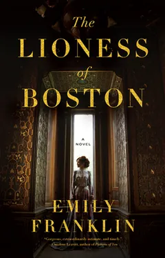The Lioness of Boston by Emily Franklin, book cover