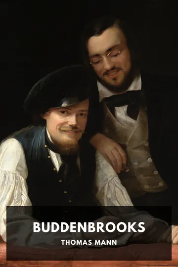 Buddenbrooks by Thomas Mann, book cover