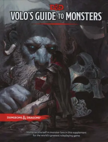 Volo's Guide to Monsters by Wizards of the Coast, book cover