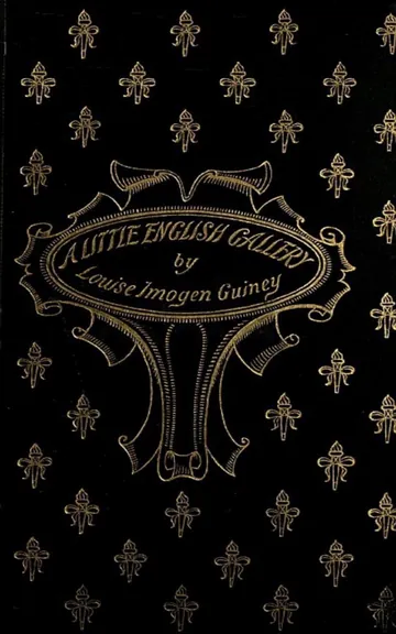 A Little English Gallery by Louise Imogen Guiney, book cover