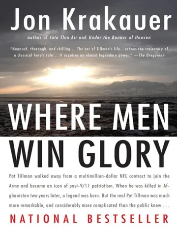 Where Men Win Glory by Jon Krakauer, book cover