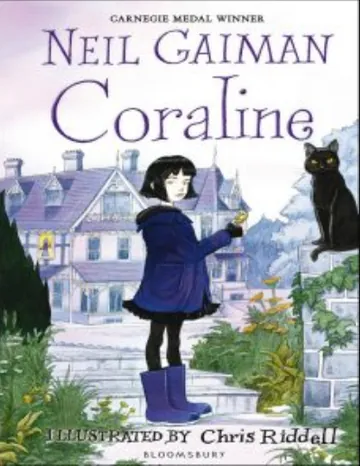Coraline 10th Anniversary Edition Kindle Edition by Neil Gaiman, book cover