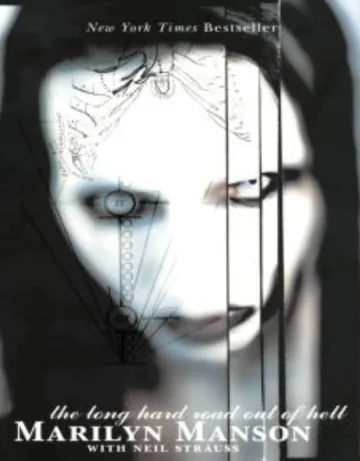 The Long Hard Road Out of Hell by Marilyn Manson, book cover