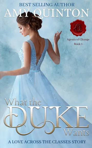 What the Duke Wants by Amy Quinton, book cover