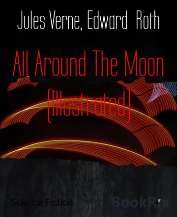 Around the Moon by Jules Verne, book cover