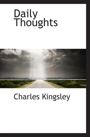 Daily Thoughts by Charles Kingsley, book cover