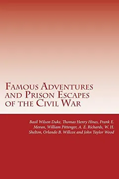 Famous Adventures and Prison Escapes of the Civil War by Basil Wilson Duke, book cover