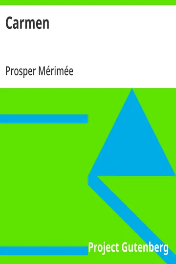 Carmen by Prosper Mérimée, book cover