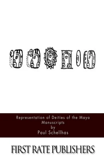 Representation of Deities of the Maya Manuscripts by Paul Schellhas, book cover