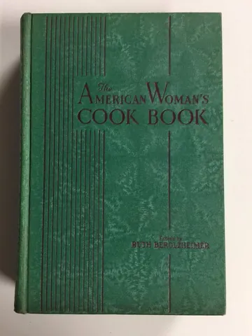 The American Woman's Cook Book by Ruth Berolzheimer, book cover