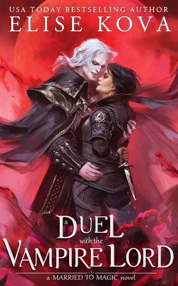 A Duel with the Vampire Lord by Elise Kova, book cover
