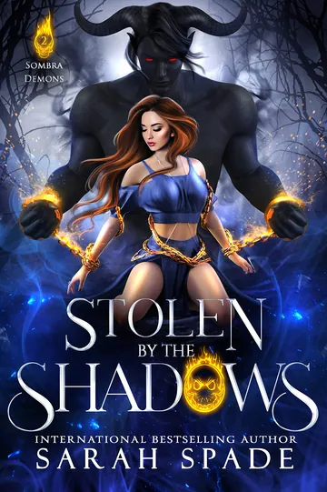 Stolen by the Shadows by Sarah Spade, book cover