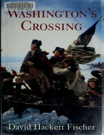 Washington's Crossing by David Hackett Fischer, book cover