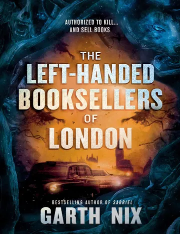 The Left-Handed Booksellers of London by Garth Nix, book cover