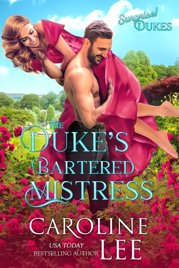 The Duke's Bartered Mistress by Caroline Lee, book cover