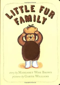 Little Fur Family Board Book by Margaret Wise Brown, book cover