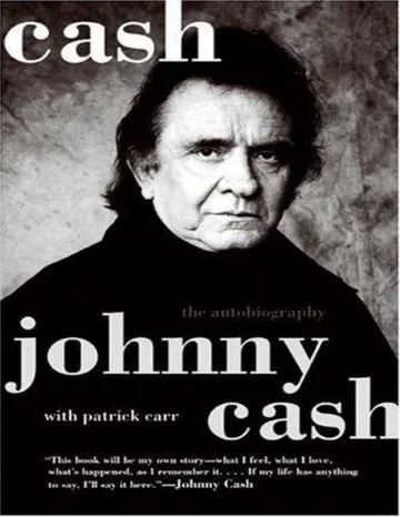 Cash by Johnny Cash, book cover
