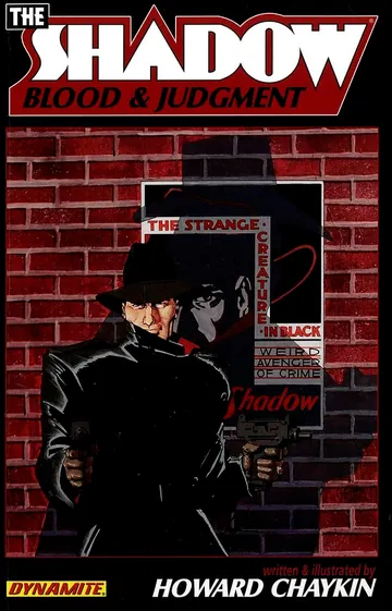 The Shadow by Howard Chaykin, book cover