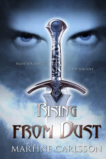 Rising from dust by Martine Carlsson, book cover