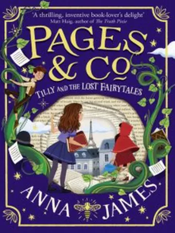 Tilly and the Lost Fairy Tales by Anna James, book cover