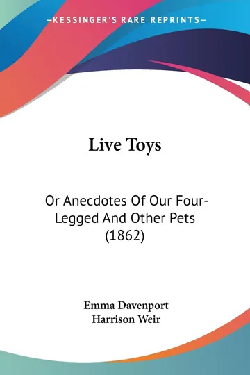 Live Toys by Emma Davenport, book cover