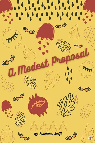 A Modest Proposal by Jonathan Swift, book cover