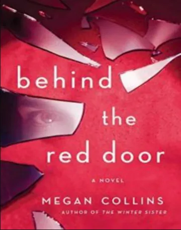 Behind the Red Door by Megan Collins, book cover