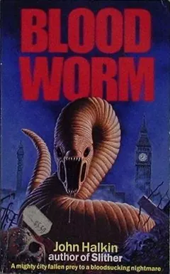 Blood Worm by John Halkin, book cover