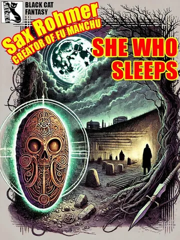 She Who Sleeps by Sax Rohmer, book cover
