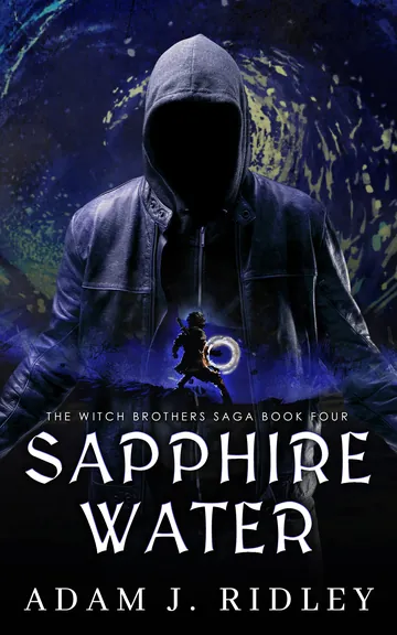 Sapphire Water by Adam J. Ridley, book cover