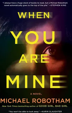 When You Are Mine by Michael Robotham, book cover
