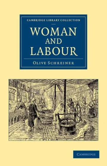 Woman and Labour by Olive Schreiner, book cover