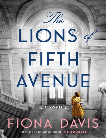 The Lions of Fifth Avenue by Fiona Davis, book cover