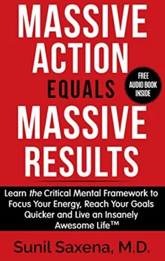 Massive Action Equal Massive Results by Sunil Saxena, book cover