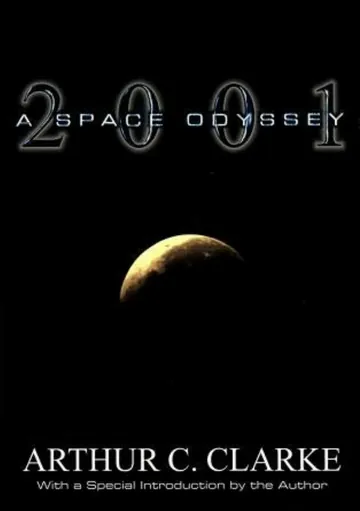 2001: A Space Odyssey by Arthur C. Clarke, book cover