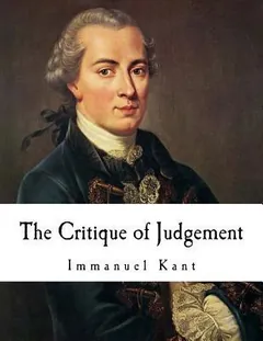 The Critique of Judgement by Immanuel Kant, book cover