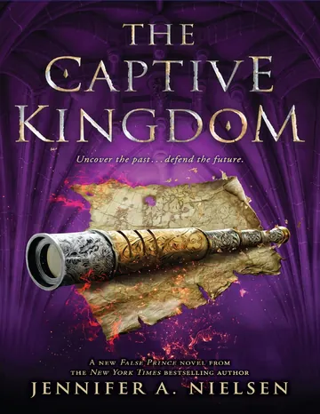 The Captive Kingdom by Jennifer A. Nielsen, book cover