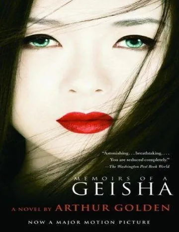 Memoirs of a Geisha by Arthur Golden, book cover