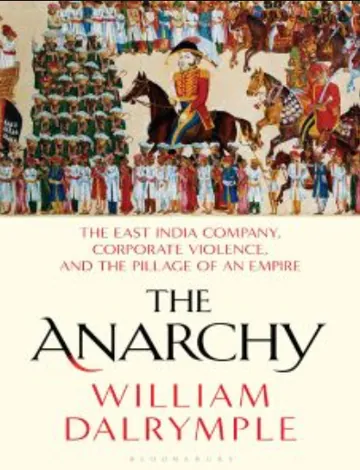 The Anarchy The East India Company by William Dalrymple, book cover