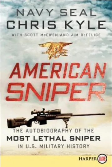 American Sniper by Chris Kyle, book cover