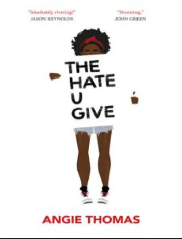 The Hate U Give by Angie Thomas, book cover