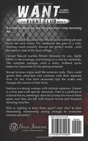 Want by Becca Jameson, book cover