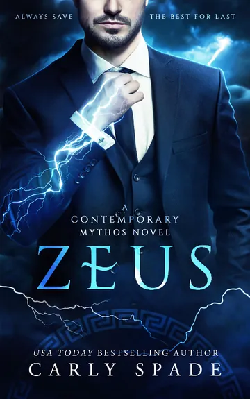 Zeus by Carly Spade, book cover