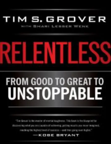 Relentless by Tim S. Grover, book cover