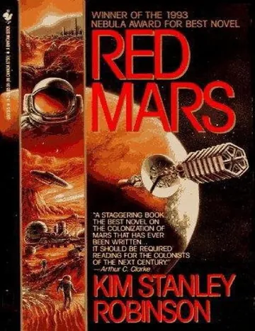Red Mars by Kim Stanley Robinson, book cover
