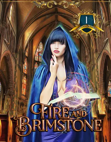 Fire and Brimstone by J. B. Trepagnier, book cover