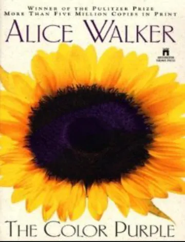 The color purple by Alice Walker, book cover