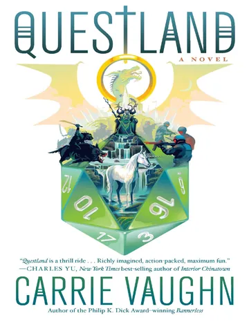 Questland by Carrie Vaughn, book cover