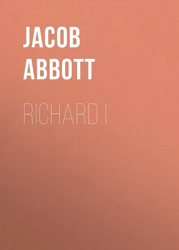 Richard I by Jacob Abbott, book cover