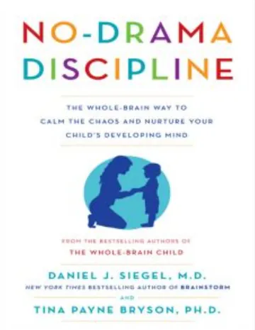 No-Drama Discipline by Daniel J. Siegel, book cover